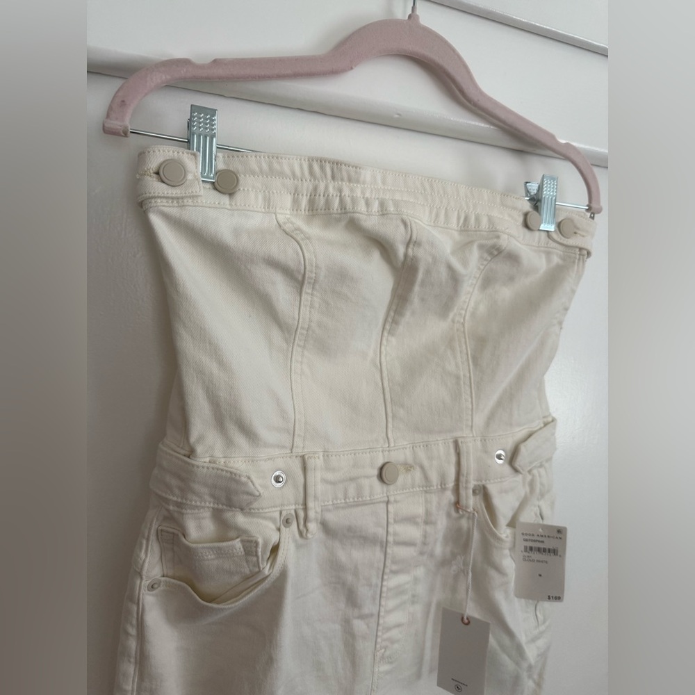 Good American Fit for Success Mini Denim Dress - Picture 3 of 9